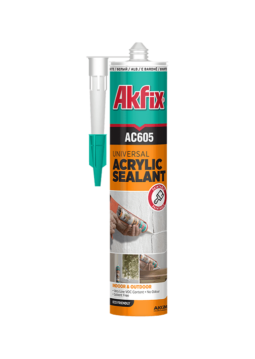 Akfix AC605 Acrylaatkit Wit